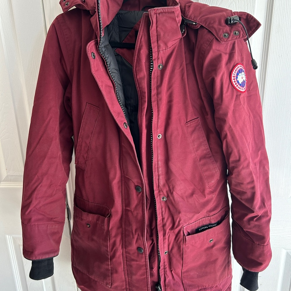 Canada goose Burgundy Parka Coat